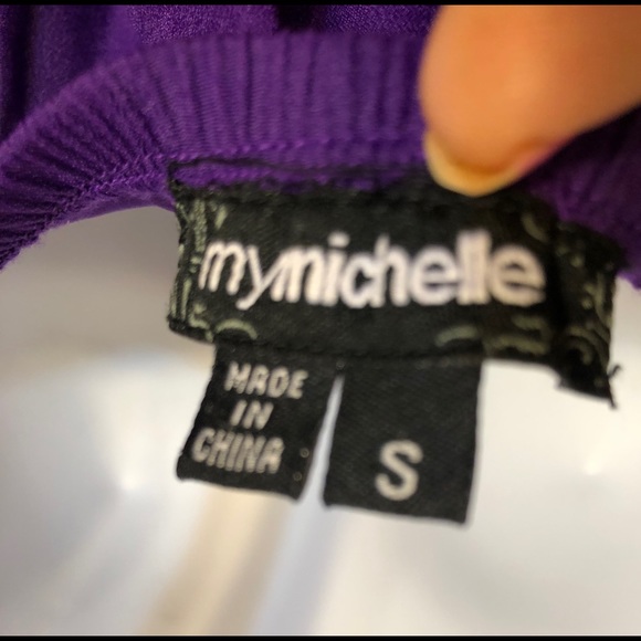 (🛍️ 2 for 8.00) My Michelle Purple Dress - Picture 7 of 8
